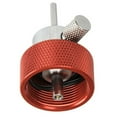 thumbnail image 7 of Vertical Stripe Gas Tank Adapter Red Filling Fitting with Silicone O Il Port, 7 of 7