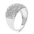 thumbnail image 3 of Vir Jewels 1/2 CTTW Lab Grown Diamond Ring in Sterling Silver Female Adult, 3 of 6