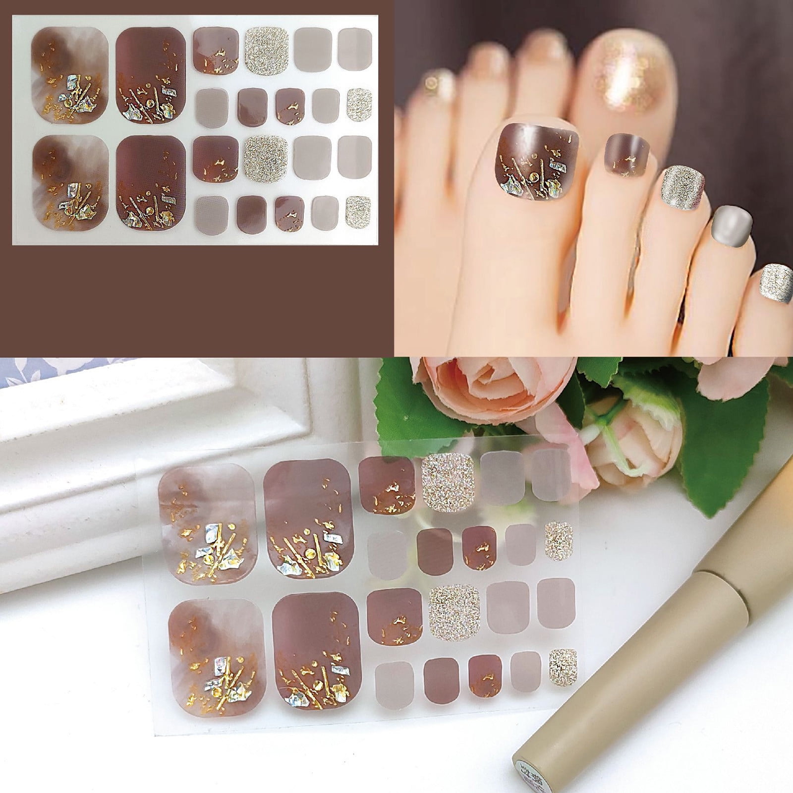 Toe Nail Stickers Summer Toe Nail Stickers Nail Stickers
