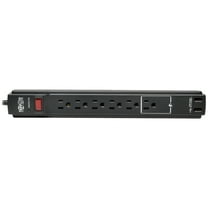 Tripp Lite TLP606USBB Protect It! 6-Outlet Surge Protector with 2 USB Ports, 6ft Cord