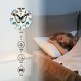 thumbnail image 4 of Battery Operated Analog Wall Clocks Non-Ticking Silent Modern Clock Decorative for Home,Office-Seamless Pattern With Watercolor Butterflies In Soft Blue And Brown(12inch), 4 of 4