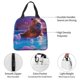 thumbnail image 4 of Fotbe Capybara Bathtub Fun Bolsa Térmica con Estampado y Forro de Aluminio Grueso Bolsa de Almuerzo con Bolsillo Frontal para Hombres y Mujeres, Ideal para Trabajo, Escuela, 4 of 8