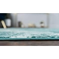 thumbnail image 5 of Unique Loom Sofia Collection Traditional Vintage Area Rug, 5' x 8', Turquoise/Ivory, 5 of 5