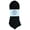 10-13 Black, variant on 240 Pairs Of Yacht & Smith Mens Wholesale Bulk No Show Ankle Socks, Cotton Sport Athletic Socks - Size 10-13 (White)