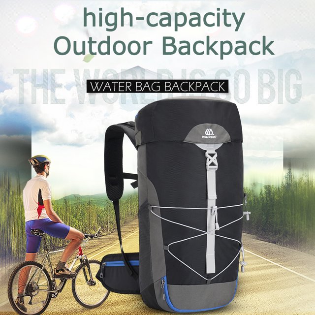 Bsvklp 40L Nylon Deporte Camping Mochila Senderismo Escalada Viaje Ciclismo Bolsa (Negro) Bsvklp Para estrenar