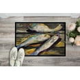 thumbnail image 2 of Carolines Treasures Fish on the Dock Indoor or Outdoor Mat, 24" x 36", Multicolor, 2 of 4
