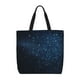 thumbnail image 1 of Fotbe Blue Glitter Retro Bolsa Tote con Estampado para Mujer, Bolsos con Cremallera, Bolsa de Hombro Casual de Gran Capacidad con Bolsillos Internos, 1 of 7