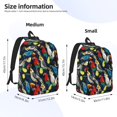 thumbnail image 3 of Yiaed Parrot Print Backpack, Premium Laptop Backpack, Travel Backpack for Women, Lightweight Backpacks, Comfortable Back Pack-Small, 3 of 7