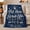 Pet Hero, variant on Deep Navy Blue Veterinary Encouragement Art Fear Free, Cozy Artistic Scene, Warm Flannel Blanket for Living Room and Bedroom, Animal Lovers Appreciation Gift, Artistic Home Decor