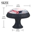 thumbnail image 4 of 4 Pcs Coral Knobs for Kitchen Cabinet Cupboard Dresser Bookcase Drawer Pulls Handles Round Home Decor, 4 of 8