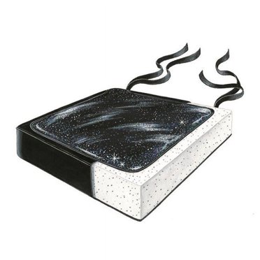 SkiL-Care Sittin' Pretty™ Bimini Blue Gel-Foam Cushion, 18"W x 18"D x 2.5"H