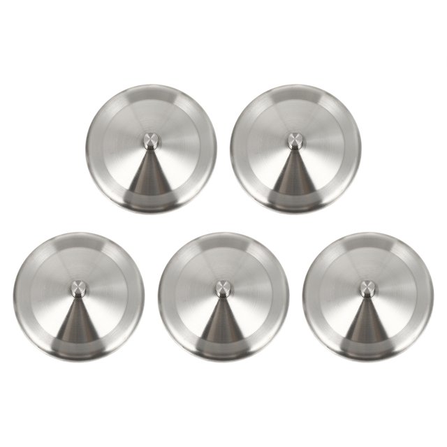 5pcs Couvercle de Tasse Résistant à la Corrosion Couvercle de Tasse en Acier Inoxydable Couvercle de Tasse Polyvalent