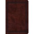 thumbnail image 1 of ESV Value Large Print Compact Bible (TruTone, Mahogany, Border Design), 1 of 1