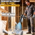 thumbnail image 3 of Soplador de hojas inalámbrico sin escobillas TAIRDA compatible con Dewalt 20V, 3 of 8