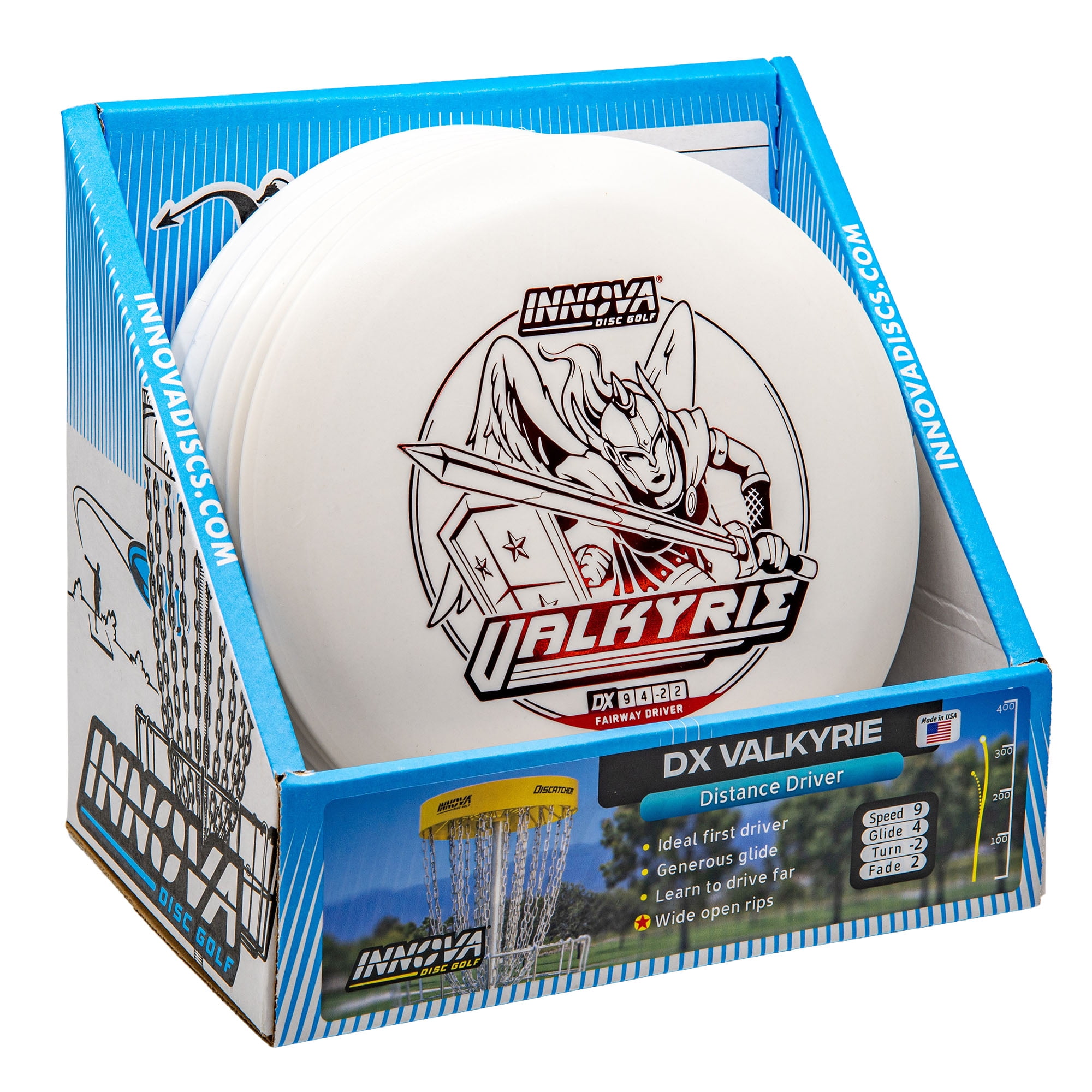 (3 pack) Innova DX Valkyrie Distance Driver Golf Disc