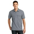 thumbnail image 1 of Port Authority Men's Oxford Pique Double Pocket Polo. K557, 1 of 1