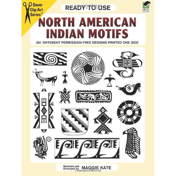 Pre-Owned Ready-to-Use North American Indian Motifs: 391 Different Permission-Free Designs Printed One Side (Dover Clip Art Ready-to-Use) (Paperback) 0486292622 9780486292625