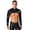 Black, variant on Alvivi Men's Faux Leather Crop Top Long Sleeves Shrug Muscle Tops Front Zipper Shrug Clubwear Red XXL