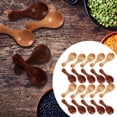 thumbnail image 2 of Harpily Dinnerware 20 Pack Wood Spoon With Short Handle Perfect For Jam Spices Sugar Coffee Tea Ice Milk Powder, 2 of 4
