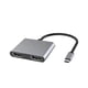 thumbnail image 2 of 4 in 1 Type C to Dual HDMI-Compatible Extend Splitter PD USB HUB, 2 of 5