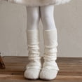 thumbnail image 6 of Girls Sparkly Leg Warmer Brilliant Pattern Stackable Socks Comfortable Stretchy Designing for School Party Daily Use, 6 of 9