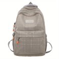 thumbnail image 5 of Men's Backpack 20.5in Laptop Backpack Plaid Large Capacity Travel Backpack Daypack Schoolbag, 5 of 5