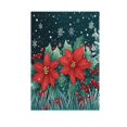 thumbnail image 6 of Yayeee Garden Flag 12" x 18" Double Sided Outdoor Yard Lawn Holiday Decorations, Christmas Poinsettia, 6 of 6