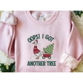 thumbnail image 2 of Oops I Got Another Tree Embroidered Sweatshirt, Funny Christmas Goose Shirt, Retro Holiday Humor Shirt, Sarcastic Xmas, Christmas Tree Shirt, 2 of 5