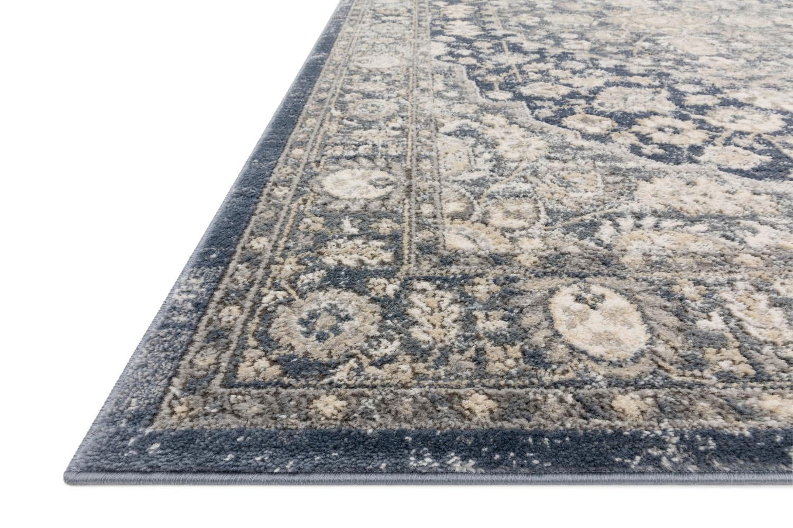 Loloi Teagan Denim / Mist 2'-8" x 13' Runner Rug