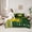 Green Yellow, variant on jejeloiu American Rugby Football 7-Piece Twin Bedding Sets,Boys Ball Games Bedding Comforter Set For Kids Reversible