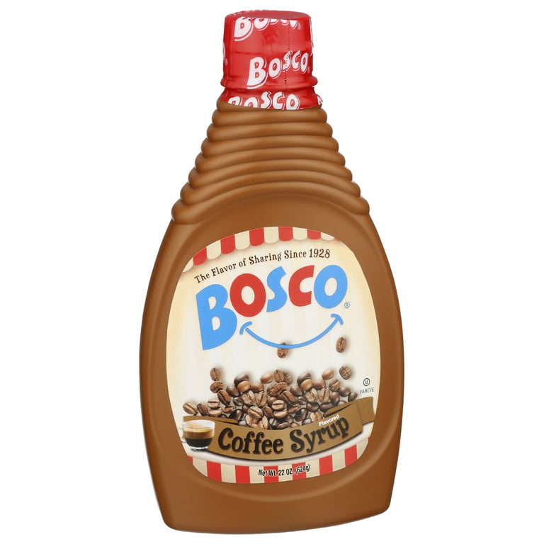 Pack of 12), BOSCO Syrup Coffee, 22 oz - Walmart.com