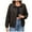 Coffee, variant on YDFCWXW Womens Oversized Leather Jackets Faux Casual Zip Up Trendy Bomber Motorcycle Jacket with Pockets Coffee, L