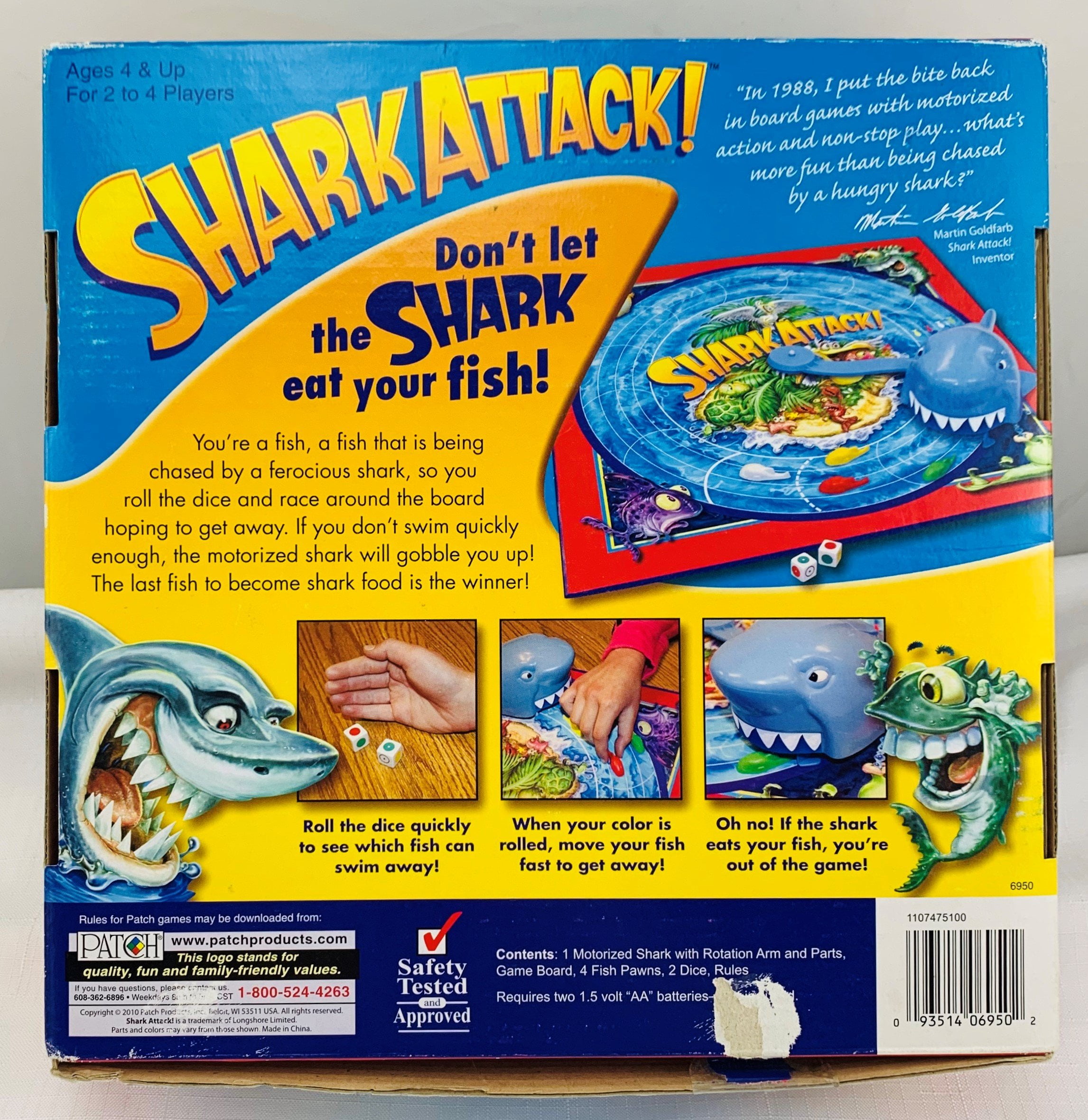 A Board Game A Day: Shark Attack!