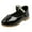 Black, variant on Krdevn Children Kid Baby Girls Solid Flower Student Single Soft Dance Princess Shoes,Toddler Girl Shoes,Boys Shoes,Size:4-4.5 Years