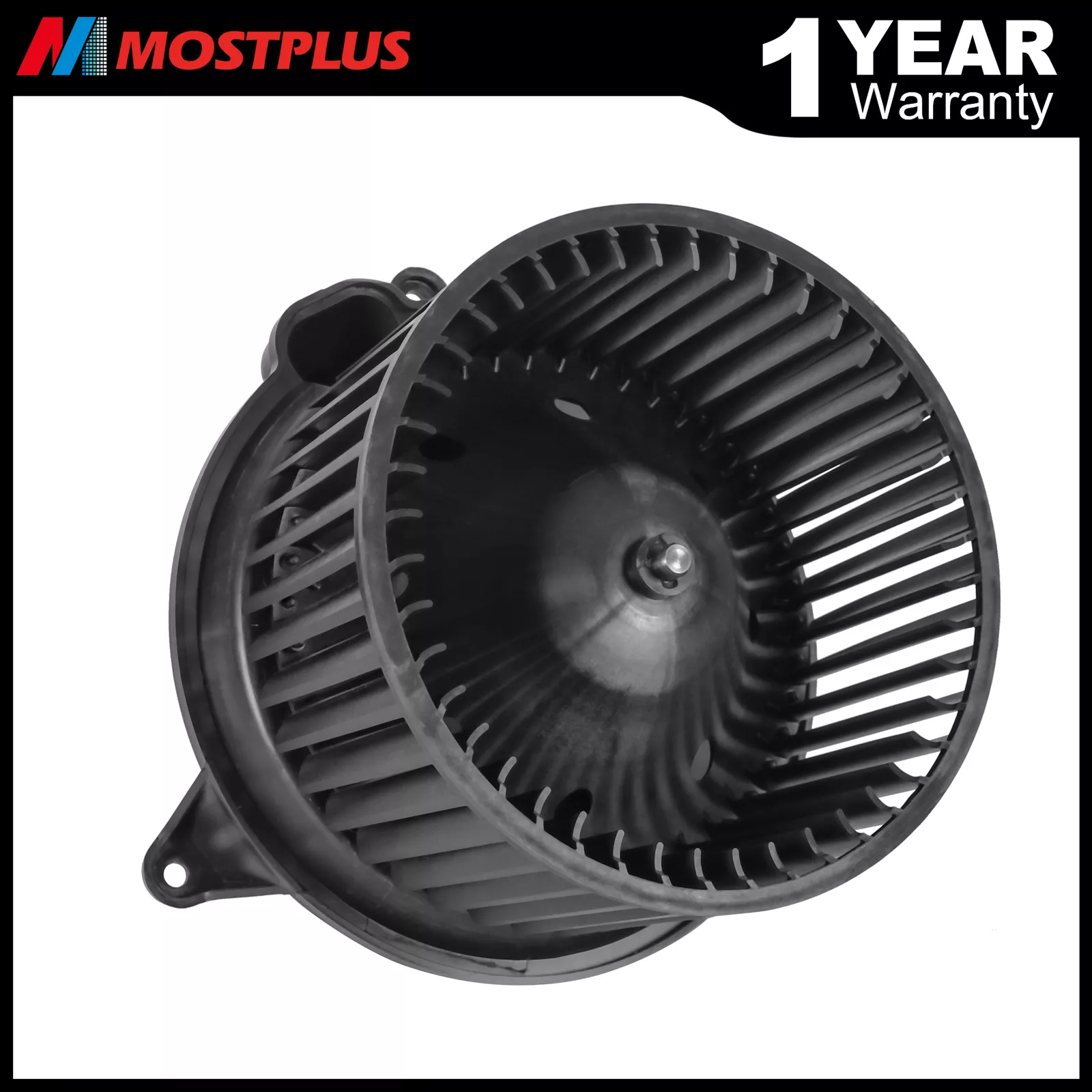 SUMMITTEILE HVAC Blower Heater Motor W/ Fan Cage – For 2009-2012 Audi A4 A5 Q5 S4 S5 – Direct Fit 8K1820021C, 700291, 2 Lead Wires
