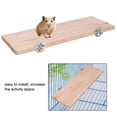 thumbnail image 1 of Plataforma de madera para hámster rectángulo mascota natural chinchilla ANGGREK Otros, 1 of 8