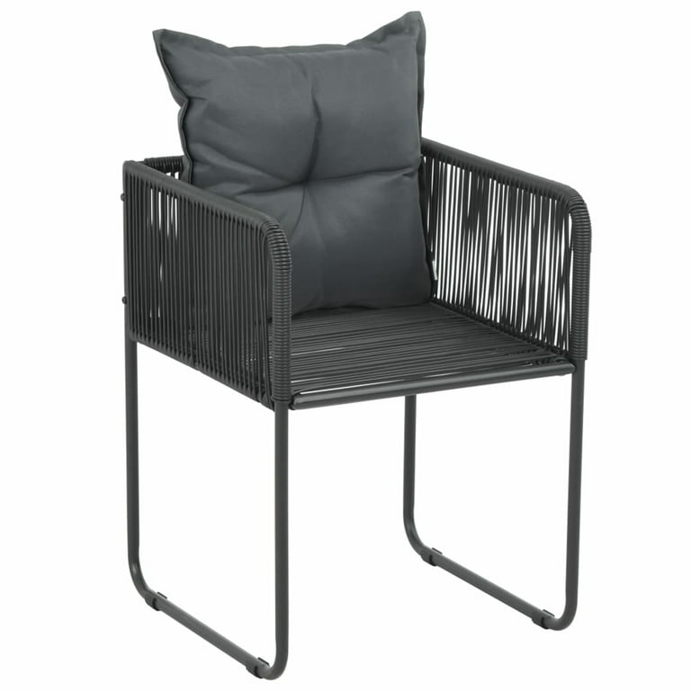 Black outdoor online chairs walmart
