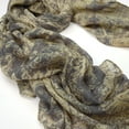 thumbnail image 3 of Premium 2-Tone Vintage Paisley Graphic Scarf, 3 of 3