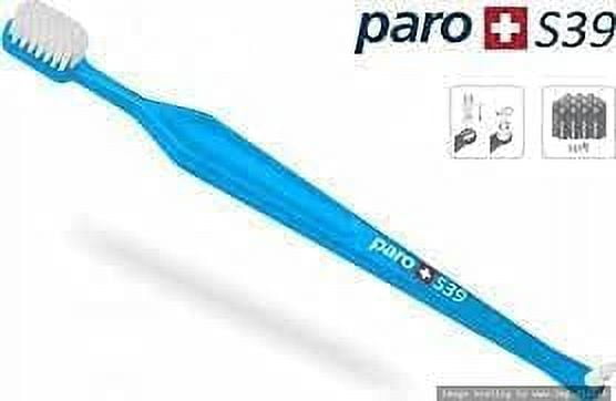 Paro S39 Toothbrush | Extra Sensitive Toothbrush with Soft Bristles | Exchangeable Inter Space F | 5 Rows, 39 Tuft (12 Pack Multi Color)