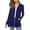 Blue, variant on Babysbule Women's Tops, Jackets& Coat Fashion Women Fashion Cardigan Up Casual Solid Color Long Sleeve Hoodeless Top