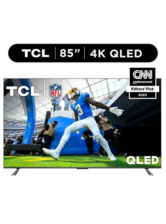 TCL 85 Class Q Class 4K QLED HDR Smart TV with Google TV, 85Q650G