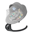 thumbnail image 2 of Bioby Baby Swing for Infants,The Five-Point Seat Belt,Bluetooth Touch Screen/Remote Control Baby Bouncer with Music Speaker,Motorized Portable Swing with 5 Swing Speedsï¼ˆBlackï¼‰, 2 of 15