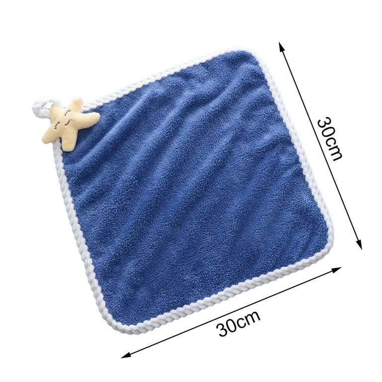 Happy Date Bow Hand Towels with Hanging Loop - 100% Microfiber