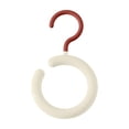 thumbnail image 1 of SLYNSHome Multipurpose Closet Hangers Hooks,Tie and Belt Rack Ring for Closet Storage & Organization Space Saving for Storing Belts,Ties,Scarfs,Hats - Beige, 1 of 7