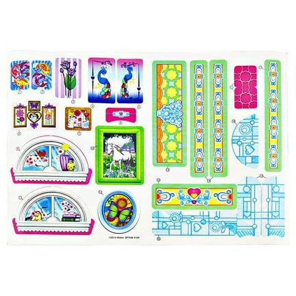 Fisher Price Loving Family Dollhouse - Replacement Stickers