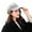 Light Grey, variant on Womens Woolen Elastic Octagonal Ivy Newsboy Hat Driving Hat Female Sunscreen Hats Painter Tour Cap