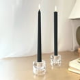 thumbnail image 4 of Mainstays Paraffin Wax 10" Taper Candle, Unscented, Black, 4 of 7