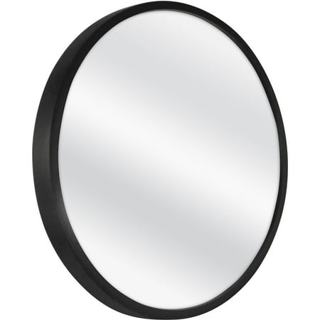 Mainstays Round Gallery Mirror, 21", Black