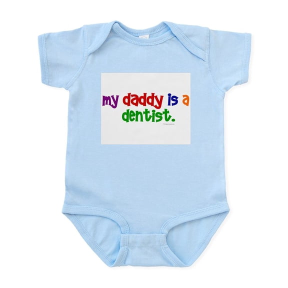 CafePress - My Daddy Is A Dentist (PR) Infant Bodysuit - Baby Light Bodysuit, Size Newborn - 24 Months