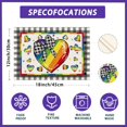 thumbnail image 5 of Rainbow Love Heart LGBTQ Placemats Set of 4 Pride Day Inclusion Lesbian Gay Bisexual Transgender Queer Homosexual Equality Table Mats Decorations 12x18 Inch, 5 of 5